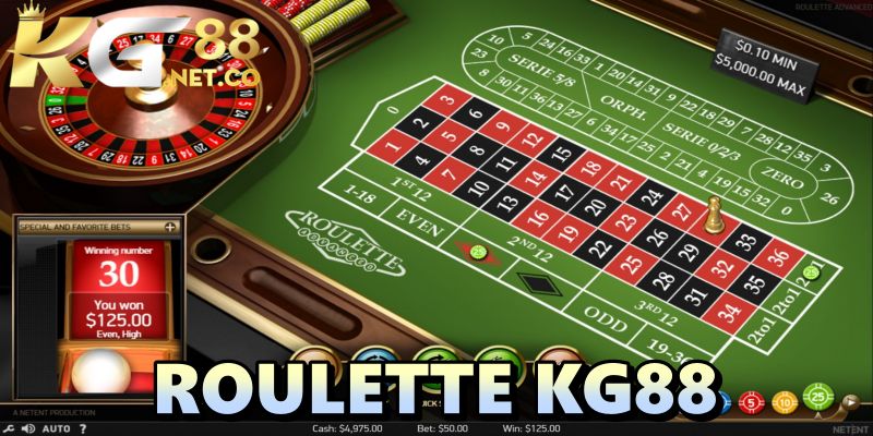 Roulette: chiến thuật chinh phục game tại KG88